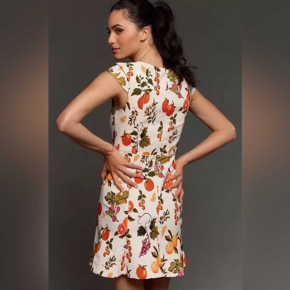 Maeve The Cecily Fit & Flare Sweetheart Mini Dress - Picture 3 of 7